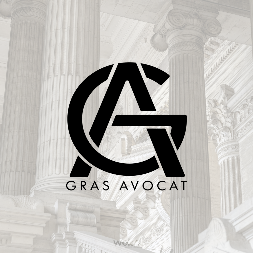 logo gras avocat noir